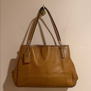 Coach Brown Leather Shoulder Bag